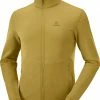 Salomon Radiant Veste zippée Homme, jaune -Vestes en polaire Soldes salomon radiant full zip jacket men cumin 1