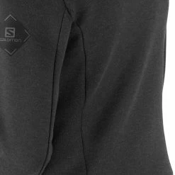 Salomon Sight Pull à capuche Homme, noir -Vestes en polaire Soldes salomon sight hoodie men black heather 5
