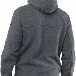Salomon Snowshelter Pull à capuche Homme, gris -Vestes en polaire Soldes salomon snowshelter hoodie men ebony 5