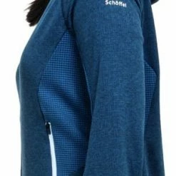 Schöffel Forillon Sweat à capuche en polaire Femme, bleu -Vestes en polaire Soldes schoeffel forillon fleece hoody women dress blues 5