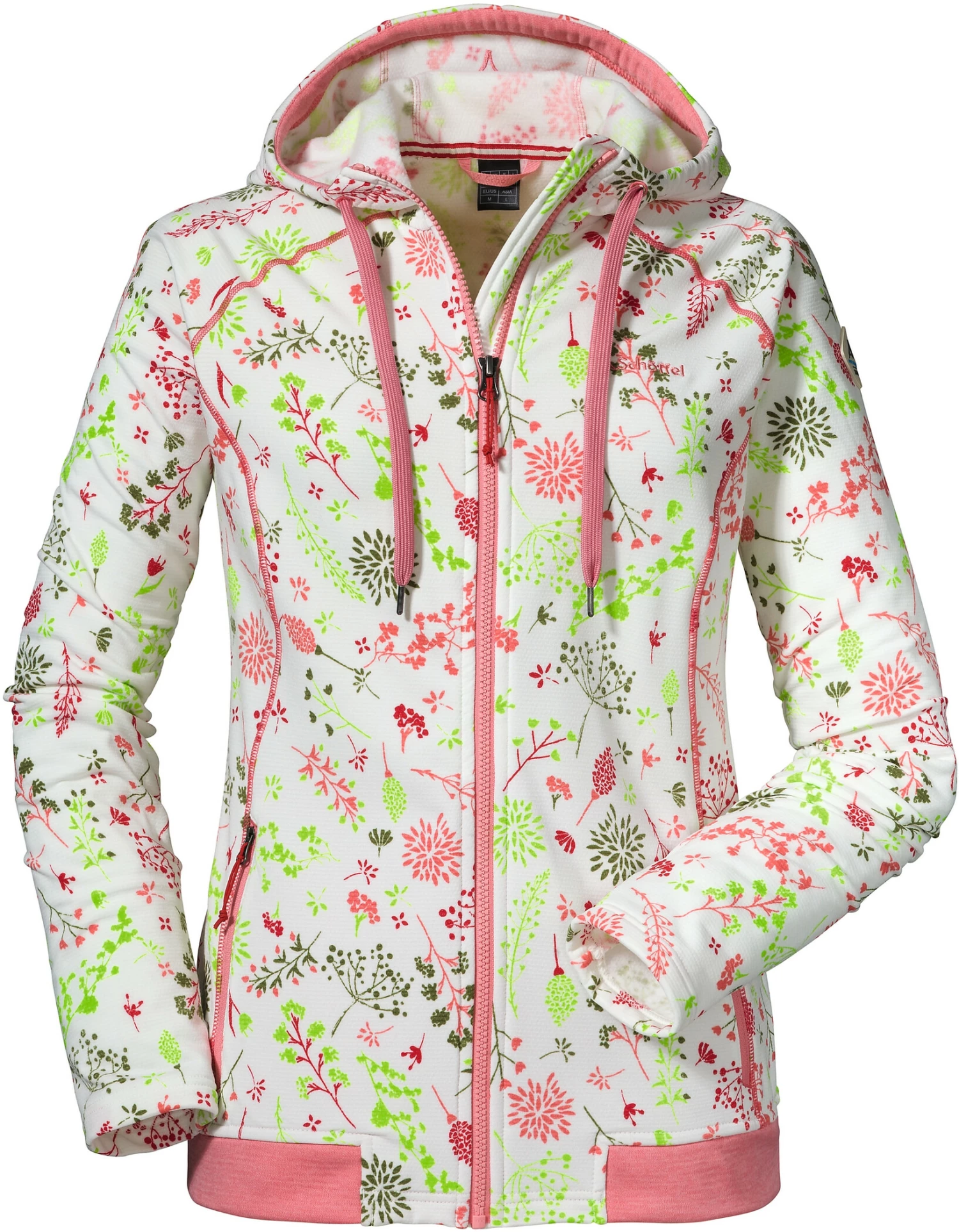 Schöffel Kirkefjord1 Manteau à capuche en polaire Femme, turquoise 3 Schöffel Kirkefjord1 Manteau à capuche en polaire Femme, turquoise