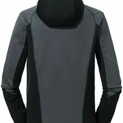 Schöffel Lodron Fleece Hoody Men, marron/bleu -Vestes en polaire Soldes schoeffel lodron fleece hoody men asphalt 2