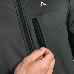 Schöffel Lodron Fleece Hoody Men, bleu -Vestes en polaire Soldes schoeffel lodron fleece hoody men asphalt 6 2