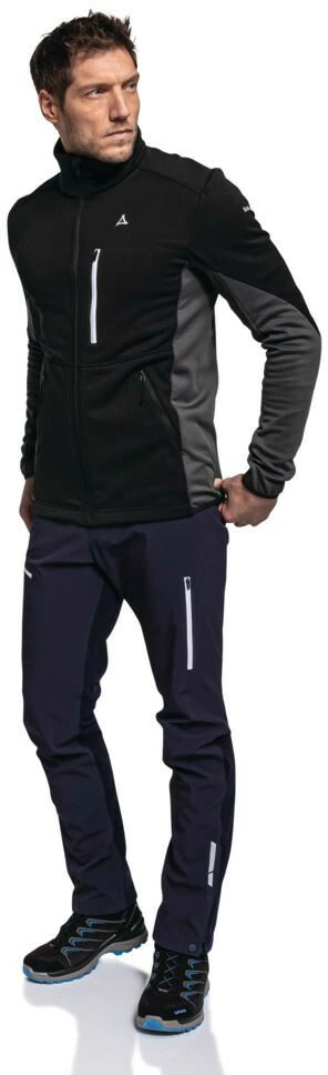 Schöffel Lodron Fleece Jacket Men, bleu/marron 7 Schöffel Lodron Fleece Jacket Men, bleu/marron – Image 5