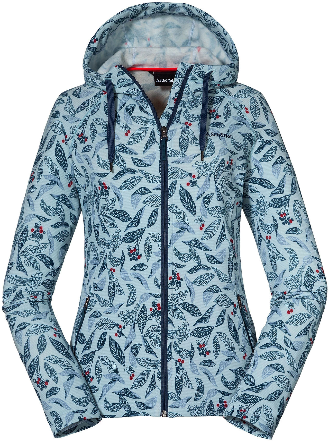 Schöffel Maidstone Sweat à capuche en polaire Femme, bleu 3 Schöffel Maidstone Sweat à capuche en polaire Femme, bleu