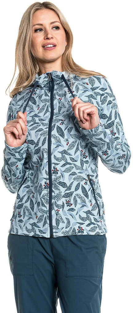 Schöffel Maidstone Sweat à capuche en polaire Femme, bleu 5 Schöffel Maidstone Sweat à capuche en polaire Femme, bleu – Image 3