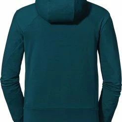 Schöffel Piz Beguz Sweat à capuche en polaire Homme, bleu -Vestes en polaire Soldes schoeffel piz beguz fleece hoody men lakemount blue 2 1