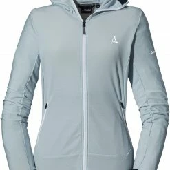 Schöffel Piz Beguz Sweat à capuche en polaire Femme, bleu