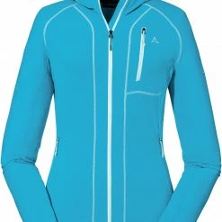 Schöffel Ramezza Sweat à capuche en polaire Femme, bleu