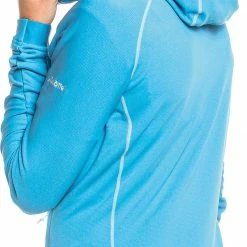 Schöffel Ramezza Sweat à capuche en polaire Femme, bleu -Vestes en polaire Soldes schoeffel ramezza fleece hoody women vivid blue 5