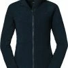 Schöffel Saliente Veste en polaire Femme, blanc -Vestes en polaire Soldes schoeffel saliente fleece jacket women navy blazer 1