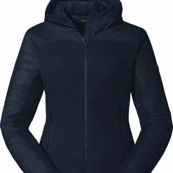 Schöffel Zernez Sweat à capuche en polaire Femme, bleu