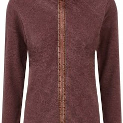 Sherpa Rolpa Veste Femme, rouge