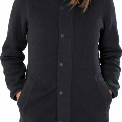 Super.natural Combustion Manteau Femme, noir -Vestes en polaire Soldes supernatural combustion coat women jet black 3