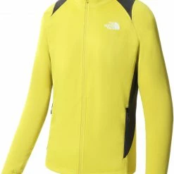 The North Face Ao Couche intermédiaire à fermeture éclair Homme, gris