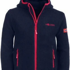 TROLLKIDS Mandal Veste Fille, bleu