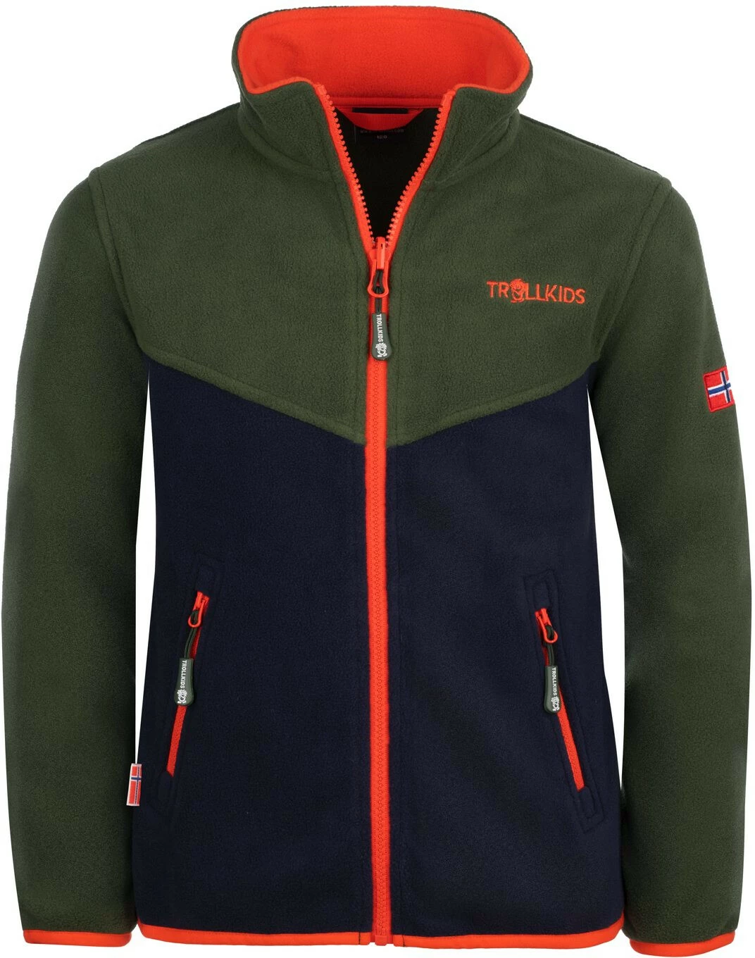 TROLLKIDS Oppdal XT Veste Enfant, marron/bleu 3 TROLLKIDS Oppdal XT Veste Enfant, marron/bleu