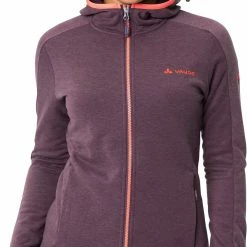 VAUDE Moena Veste en polaire Femme, violet -Vestes en polaire Soldes vaude moena fleece jacket women blackberry 3