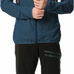 VAUDE Monviso II Veste polaire à fermeture éclair intégrale Homme, bleu -Vestes en polaire Soldes vaude monviso ii fleece fz jacket men baltic sea 5 1