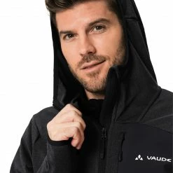 Monviso II Veste en polaire Homme, noir -Vestes en polaire Soldes vaude monviso ii fleece jacket men black 6 2