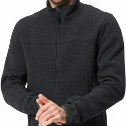 VAUDE Rienza III Veste Homme, bleu -Vestes en polaire Soldes vaude rienza iii jacket men black 3 1