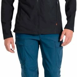 VAUDE Rosemoor Polaire Homme, noir -Vestes en polaire Soldes vaude rosemoor fleece jacket men black 3
