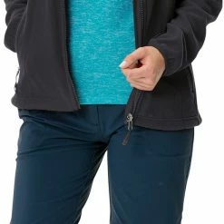 VAUDE Rosemoor II Veste en polaire Femme, rose -Vestes en polaire Soldes vaude rosemoor ii fleece jacket women black 3 2