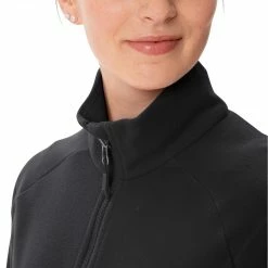 VAUDE Rosemoor II Veste en polaire Femme, bleu -Vestes en polaire Soldes vaude rosemoor ii fleece jacket women black 5 1