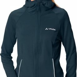 VAUDE Tekoa II Veste en polaire Femme, turquoise -Vestes en polaire Soldes vaude tekoa ii fleece jacket women dark sea 3 2