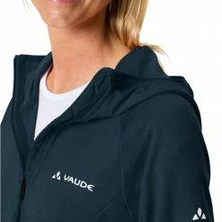 VAUDE Tekoa II Veste en polaire Femme, orange -Vestes en polaire Soldes vaude tekoa ii fleece jacket women dark sea 6 1