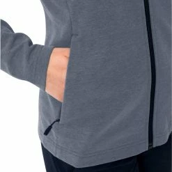 VAUDE Valua Veste en polaire Femme, marron -Vestes en polaire Soldes vaude valua fleece jacket women dark sea 6