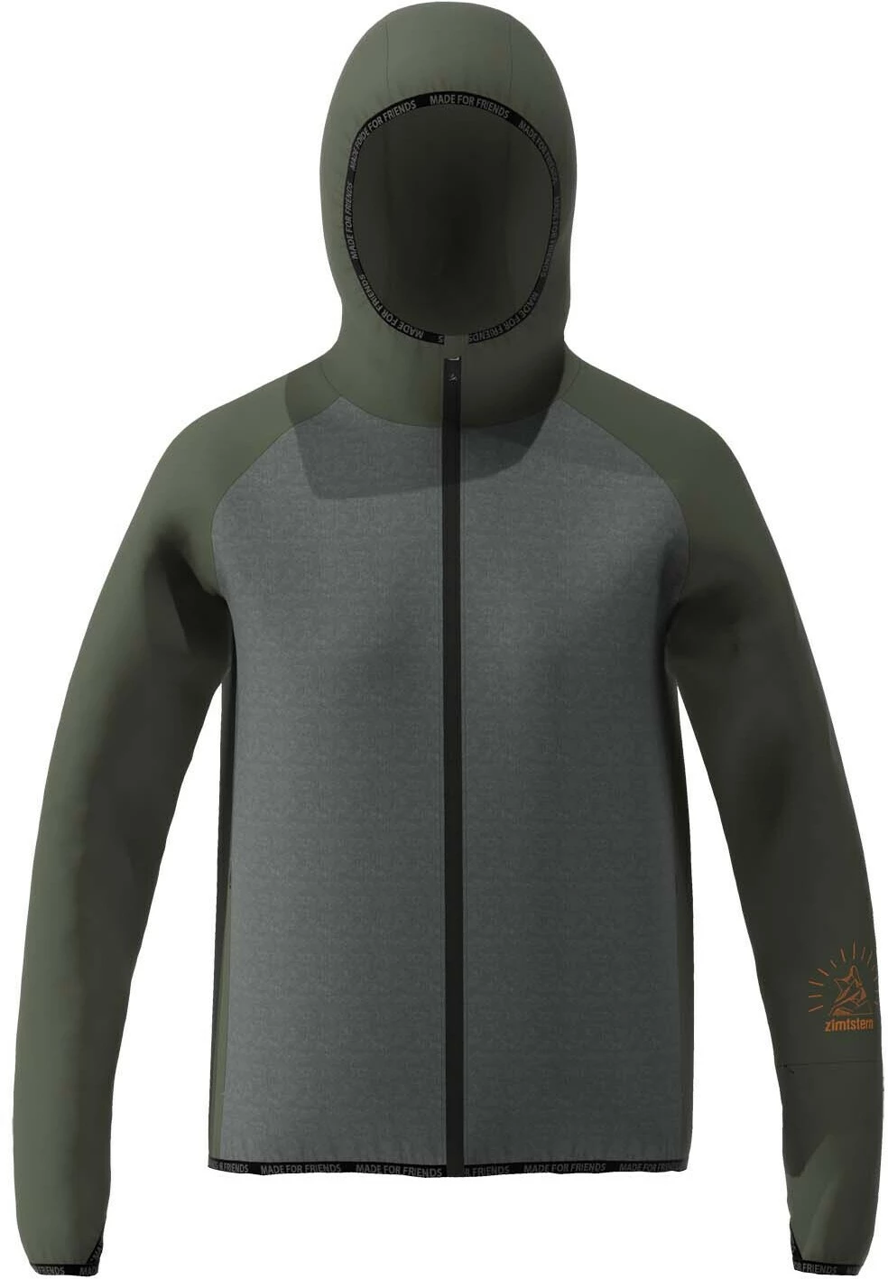 Zimtstern Lepuz Veste Homme, gris/vert 3 Zimtstern Lepuz Veste Homme, gris/vert